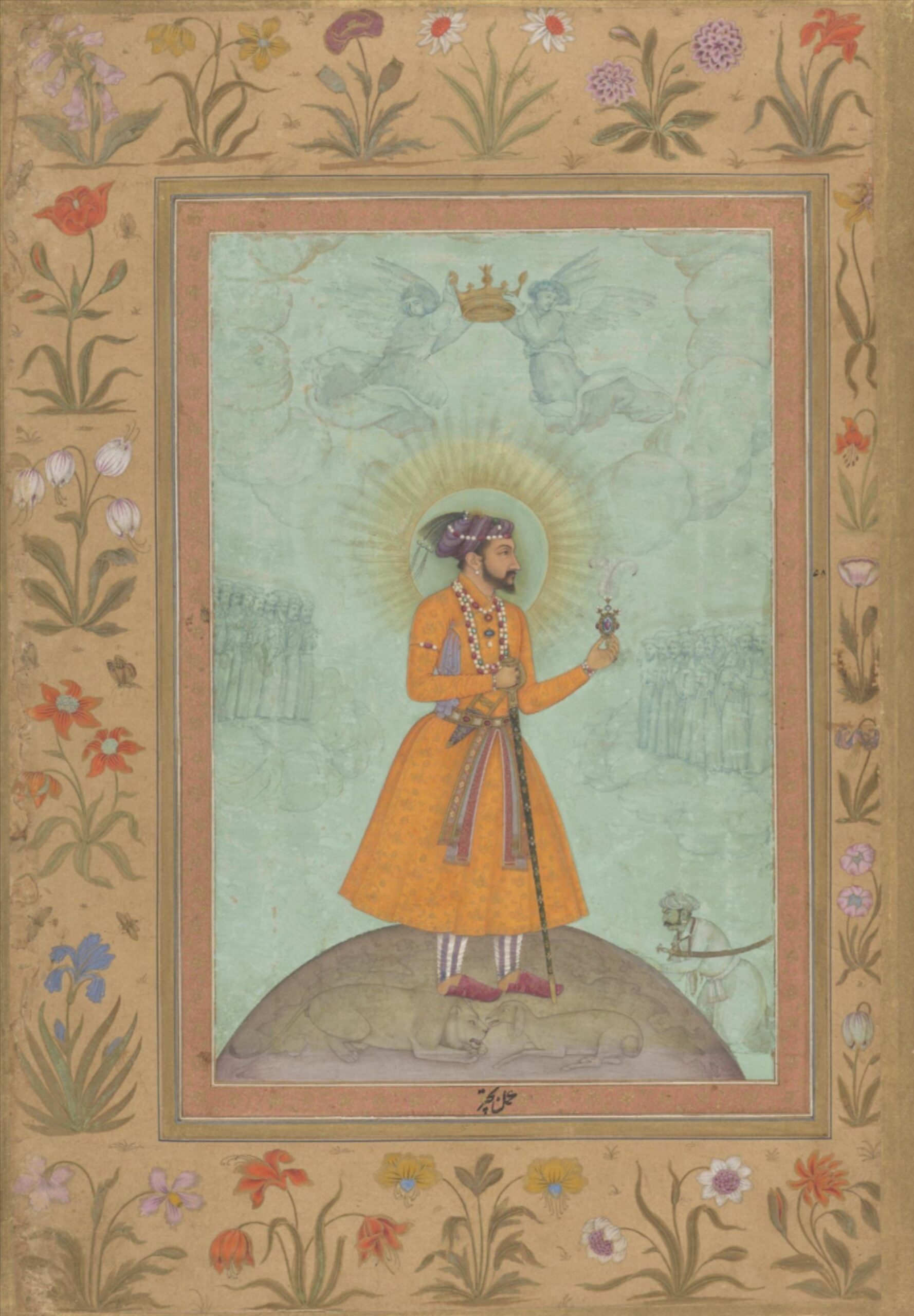 Shah Jahan as the King of the World